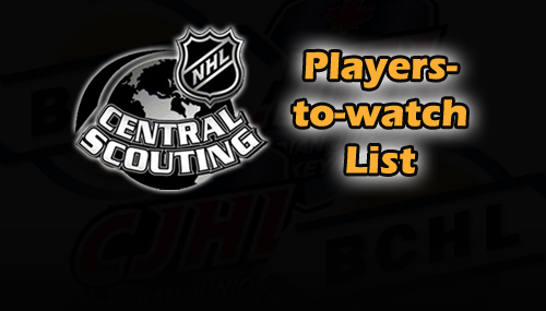 nhl central scouting list